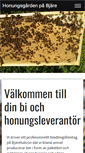 Mobile Screenshot of honungsgarden.com